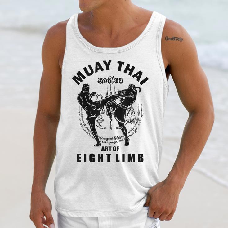 Muay Thai Art Of Eight Limb Unisex Tank Top Muay Thai Art Of Eight Limb Unisex Tank Top