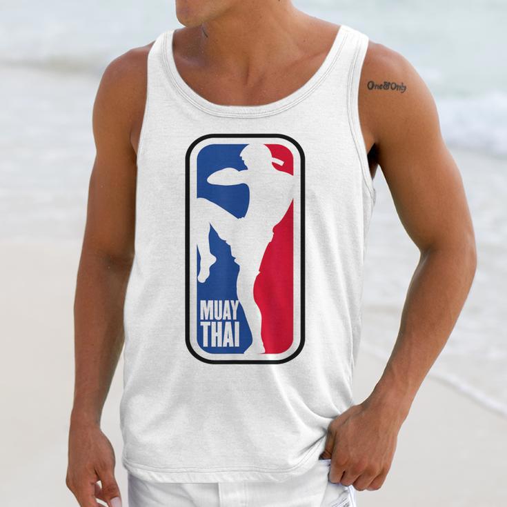 Muay Thai Fighter Retro Kickboxing MMA Training Unisex Tank Top Muay Thai Fighter Retro Kickboxing MMA Training Unisex Tank Top