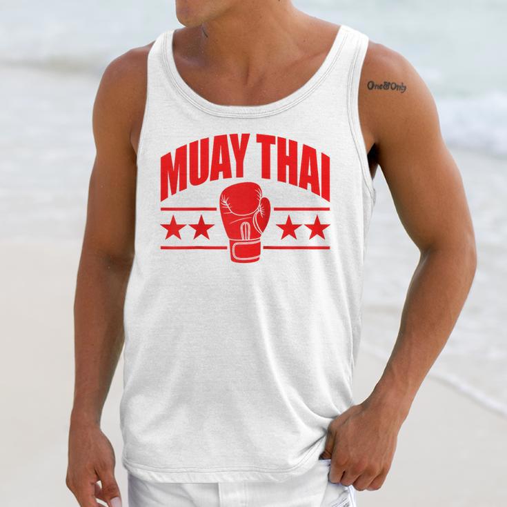 Muay Thai For Men Women Kids Mixed Martial Arts Raglan Baseball Tee Unisex Tank Top