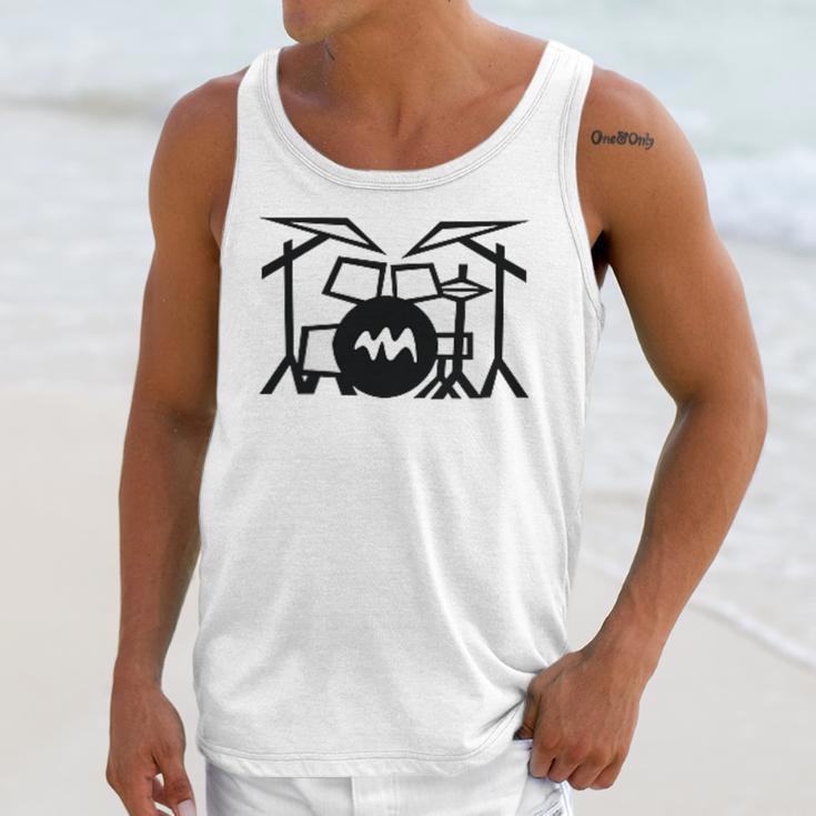 Retro Drum Kit Raglan Baseball Tee Unisex Tank Top Retro Drum Kit Raglan Baseball Tee Unisex Tank Top