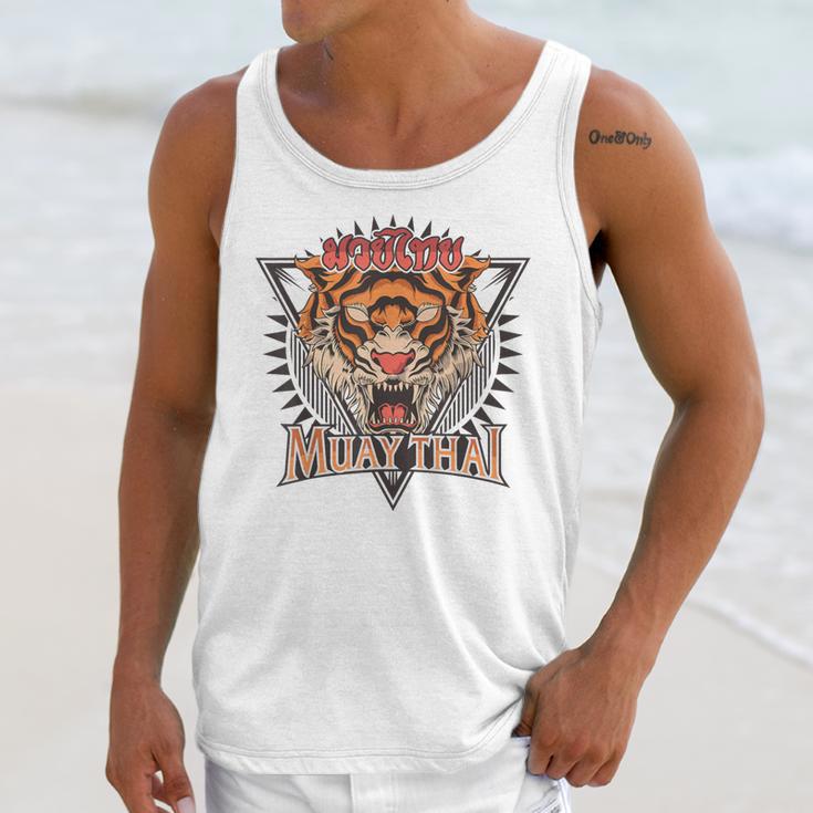 Tigar Muay Thai MMA Vintage Kickboxing Training Unisex Tank Top Tigar Muay Thai MMA Vintage Kickboxing Training Unisex Tank Top