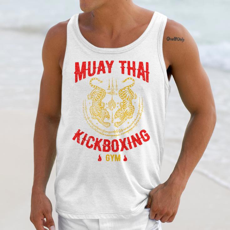 Tiger Muay Thai Kickboxing Gym MMA Training Unisex Tank Top Tiger Muay Thai Kickboxing Gym MMA Training Unisex Tank Top
