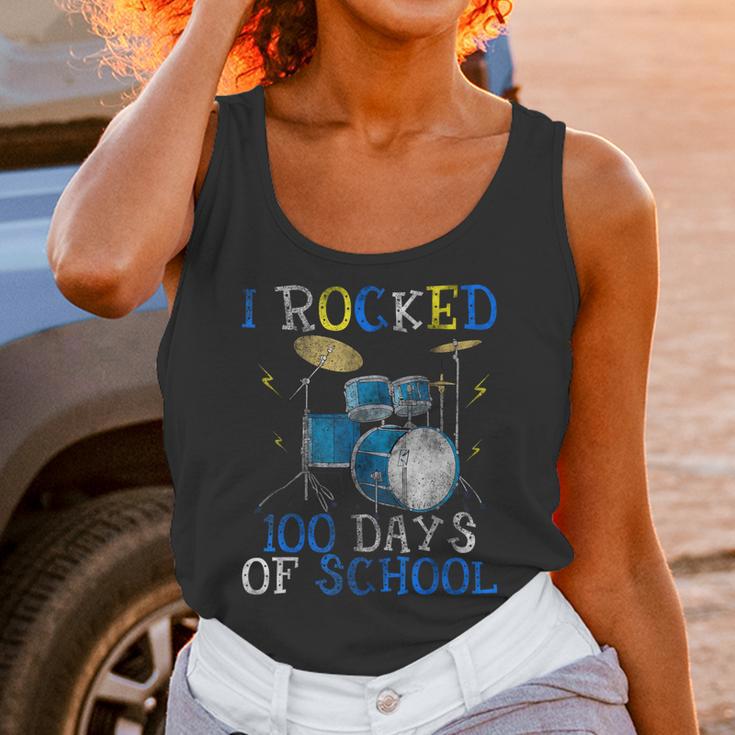 100th Day Of SchoolShirt Happy 100 Days Drum Kit Music Unisex Tank Top 100th Day Of SchoolShirt Happy 100 Days Drum Kit Music Unisex Tank Top