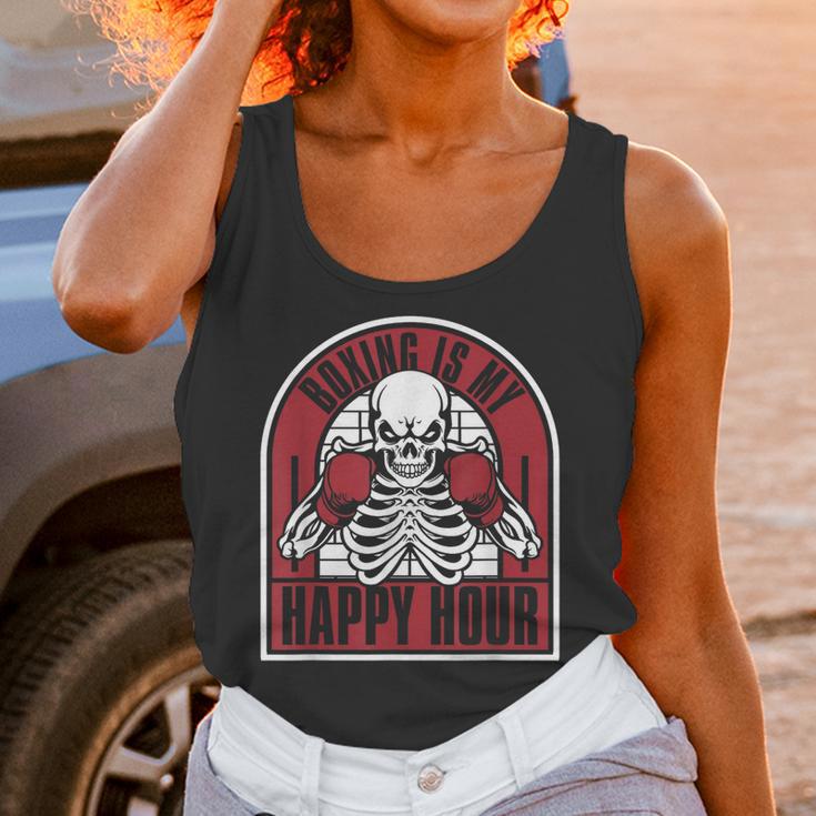 Boxing Is My Happy Hour Muay Thai Kickboxer Fan Boxing Unisex Tank Top Boxing Is My Happy Hour Muay Thai Kickboxer Fan Boxing Unisex Tank Top