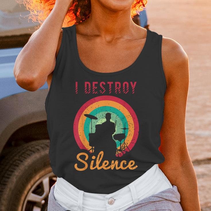 Drum Kit Tshirt For a Drummer With Percussion Instruments Unisex Tank Top Drum Kit Tshirt For a Drummer With Percussion Instruments Unisex Tank Top