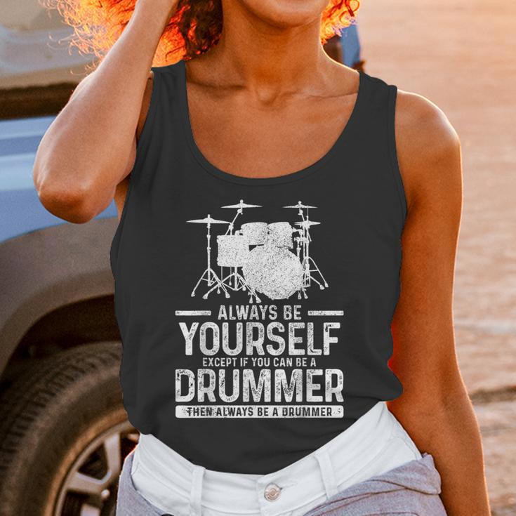 Drummer Drum Kit Saying Drummer Unisex Tank Top Drummer Drum Kit Saying Drummer Unisex Tank Top