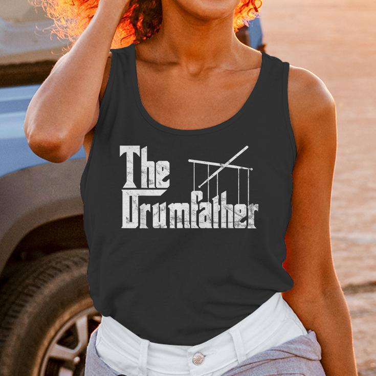 Drummer Humor The Drumfather Drum Kit Unisex Tank Top Drummer Humor The Drumfather Drum Kit Unisex Tank Top