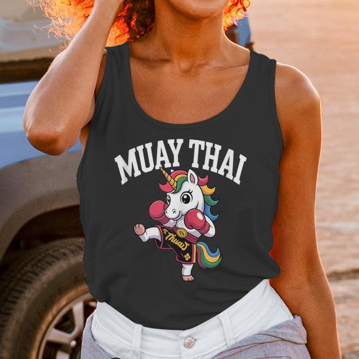 Muay Thai Art For Girls Kids Women Mixed Martial Arts Unisex Tank Top
