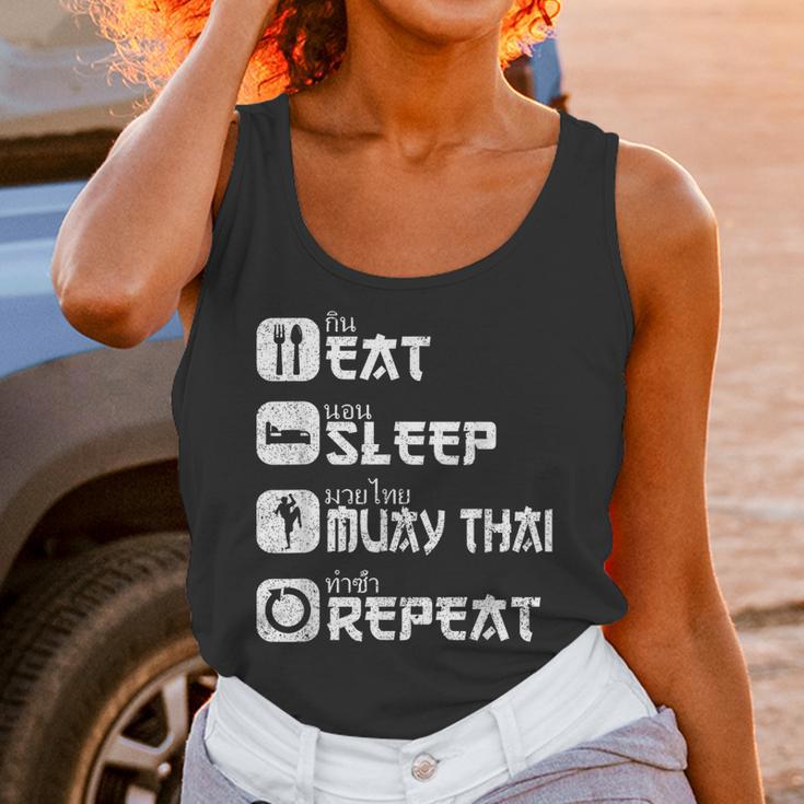 Muay Thai Boxing Thai Boxer Thai Kickboxing Unisex Tank Top