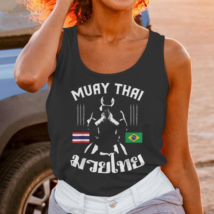 Muay Thai Brazil Brazilian Martial Arts Thai Unisex Tank Top Muay Thai Brazil Brazilian Martial Arts Thai Unisex Tank Top
