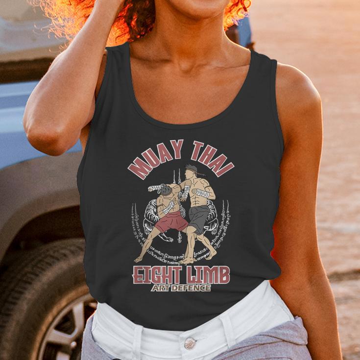 Muay Thai Eight Limb Art Defence Unisex Tank Top