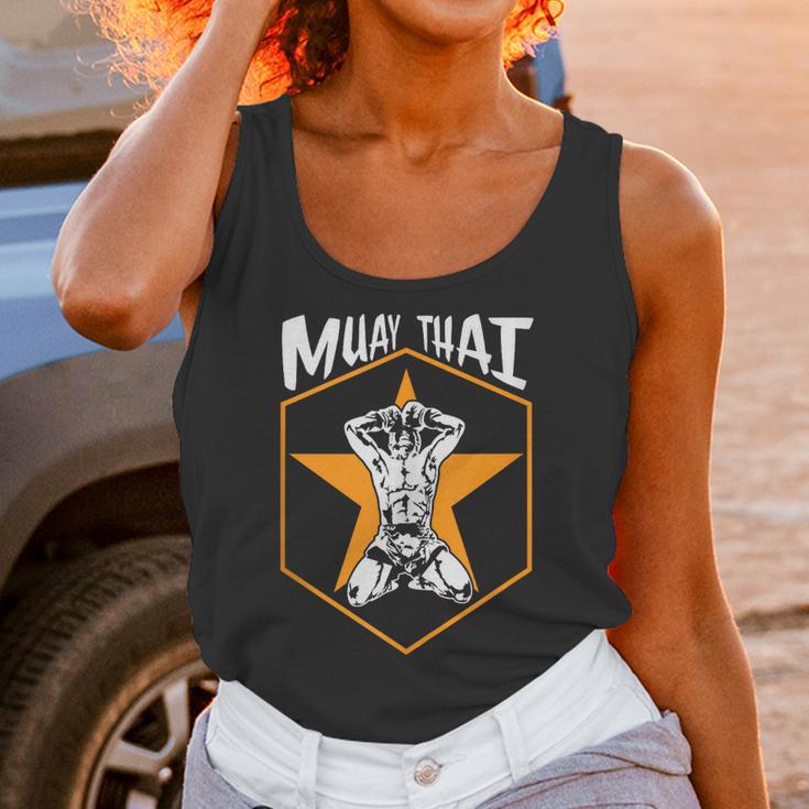 Muay Thai Fighter Sleeveless Unisex Tank Top