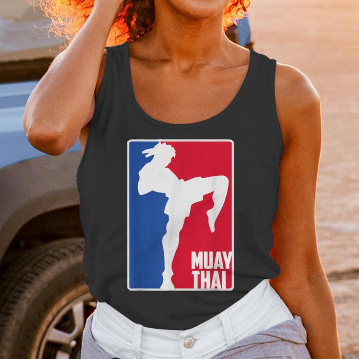 Muay Thai Fighter Retro Kickboxing Training MMA Unisex Tank Top Muay Thai Fighter Retro Kickboxing Training MMA Unisex Tank Top