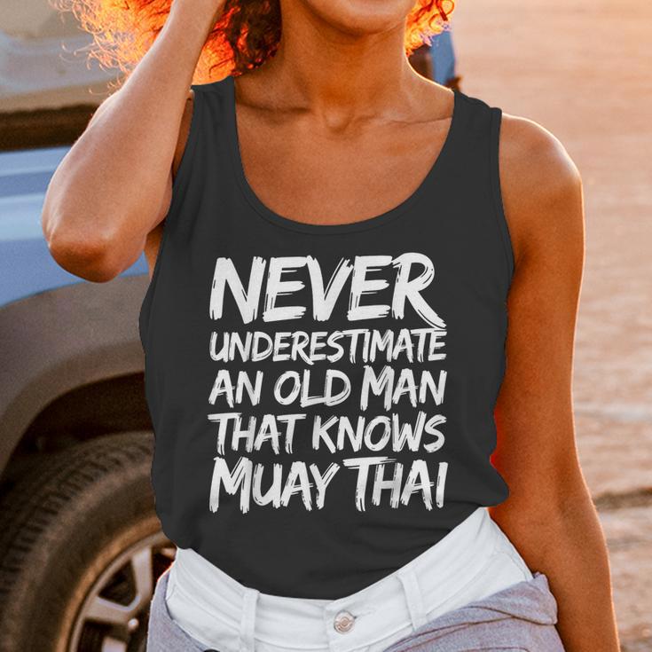 Muay Thai For Men Boys Dad Mixed Martial Arts Unisex Tank Top