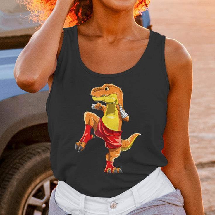 Muay Thai T-Rex Thai Boxing Unisex Tank Top