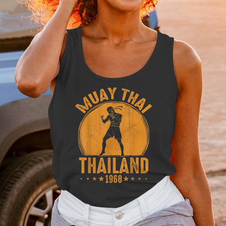 Muay Thai Thailand 1968 Slogan Sport Unisex Tank Top Muay Thai Thailand 1968 Slogan Sport Unisex Tank Top