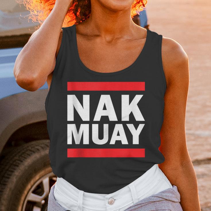 Nak Muay Thai Kickboxing KnuckMuay Thai Kickboxing Kickboxer Fighter MMA Unisex Tank Top