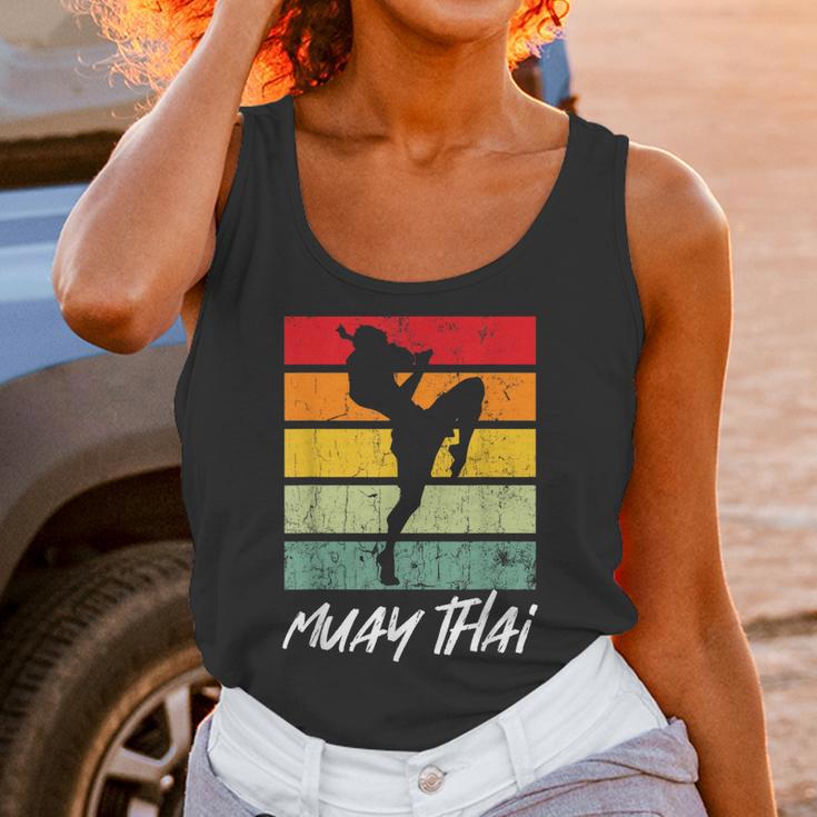 Retro Muay Thai Vintage MMA Martial Arts Thailand Boxing Unisex Tank Top