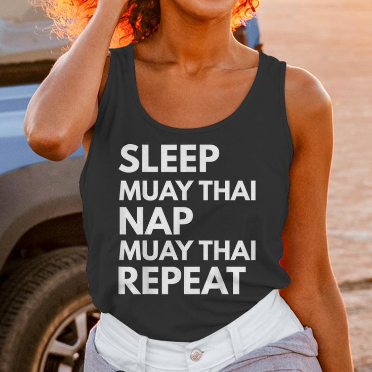 Sleep Nap Muay Thai Repeat Lover Martial Arts Unisex Tank Top Sleep Nap Muay Thai Repeat Lover Martial Arts Unisex Tank Top