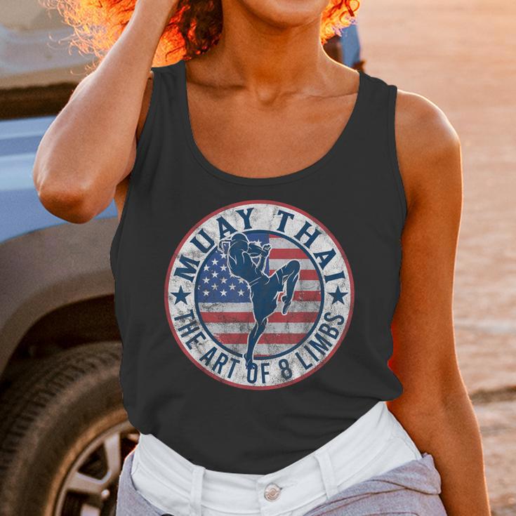 Vintage Muay Thai Karate Boxing Mixed Martial Arts Unisex Tank Top