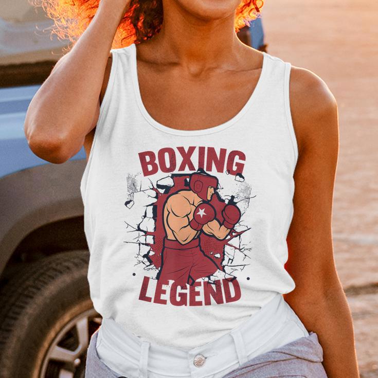 Boxing Legend Professional Boxer Muay Thai Boxing Unisex Tank Top