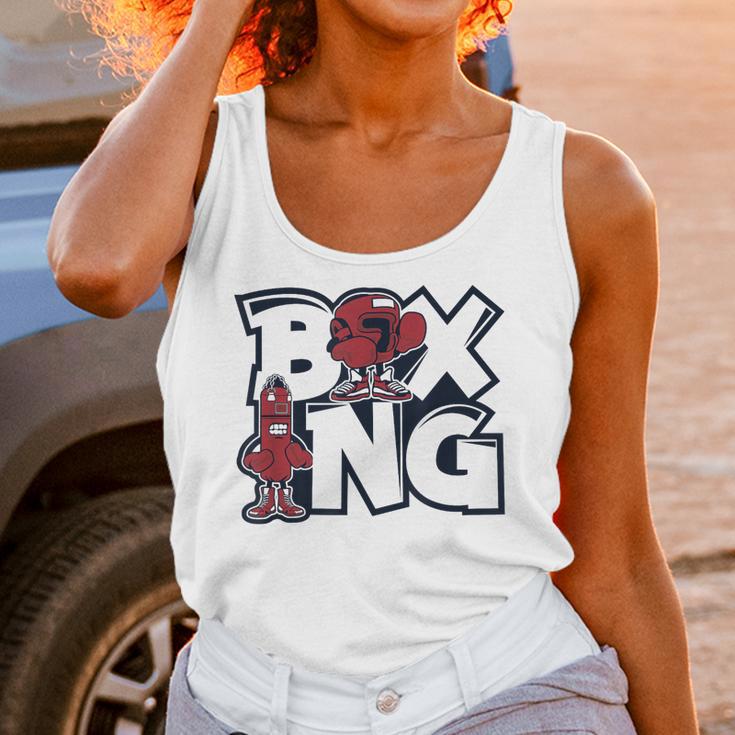 Boxing Professional Boxer Muay Thai Kickboxer Fan Boxing Unisex Tank Top