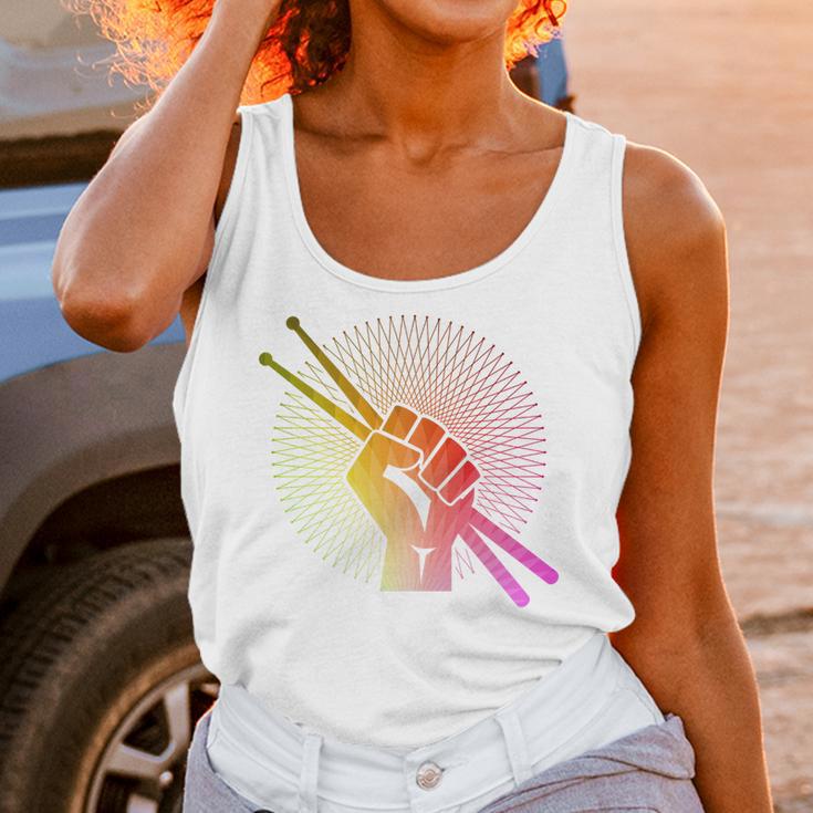 Drummer Drumsticks Fist Drum Kit Sweatshirt Unisex Tank Top Drummer Drumsticks Fist Drum Kit Sweatshirt Unisex Tank Top