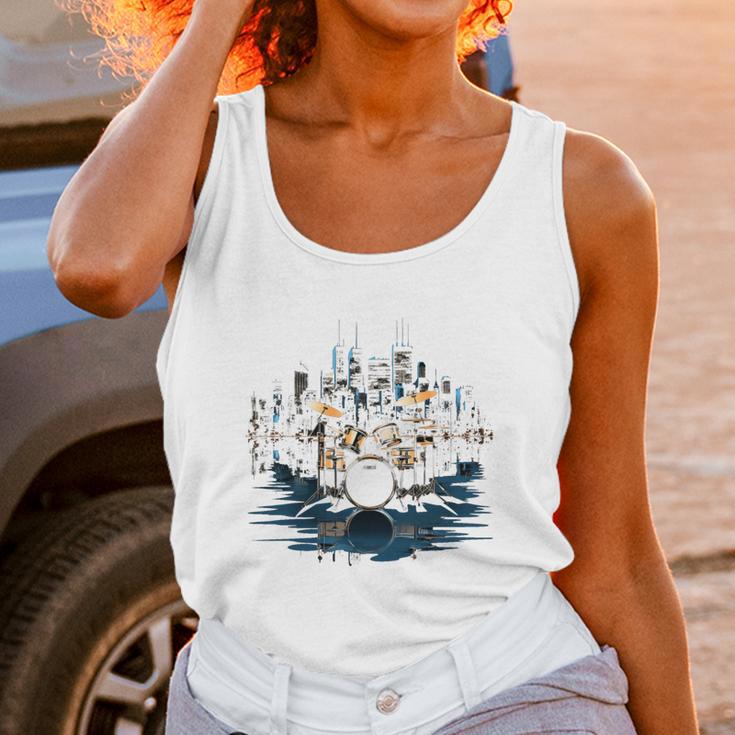 Drumset Drum Kit Music Drummer Drumming Unisex Tank Top Drumset Drum Kit Music Drummer Drumming Unisex Tank Top