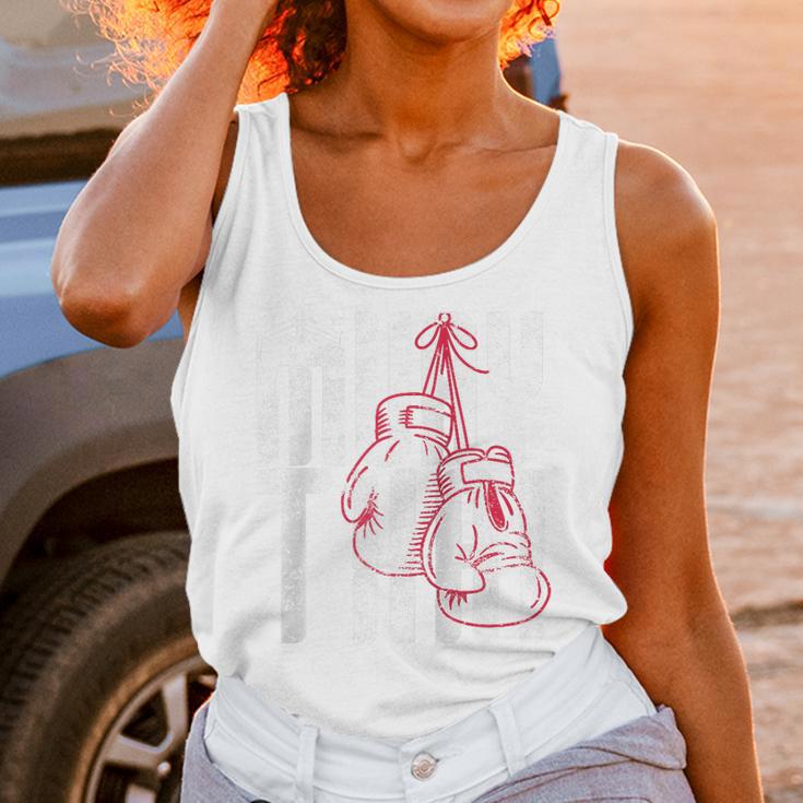 Fighter Gloves Muay Thai Raglan Baseball Tee Unisex Tank Top
