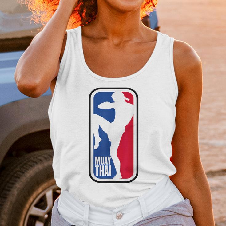 Muay Thai Fighter Retro Kickboxing MMA Training Unisex Tank Top Muay Thai Fighter Retro Kickboxing MMA Training Unisex Tank Top