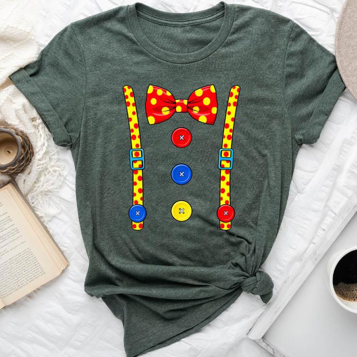Clown Costume Halloween Circus Clown Matching Kids Bella Canvas T-shirt