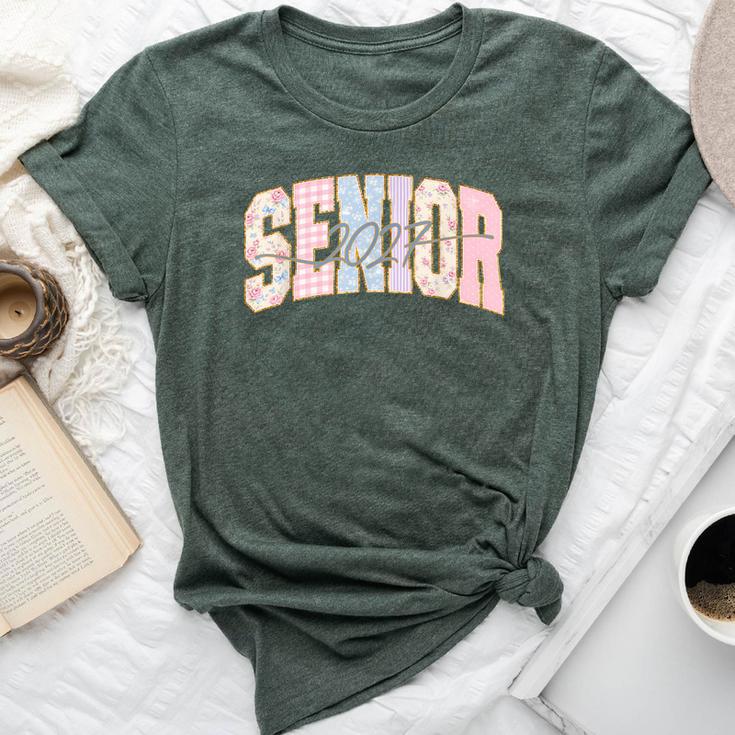 My Last First Day Floral Senior 2027 Year Class Of 2027 Bella Canvas T-shirt