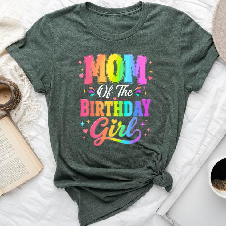 Mom Of The Birthday Girl Matching Family Party Bella Canvas T-shirt