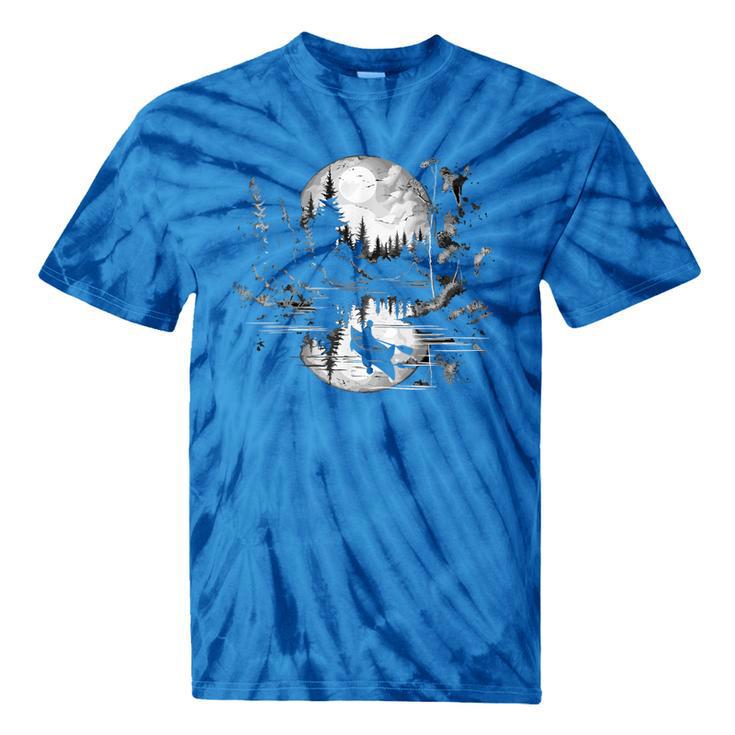 Canoe Canadian Canoeists Nature Canoe Tie-Dye T-Shirts