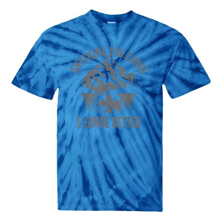 Canoe Canoeing Tie-Dye T-Shirts