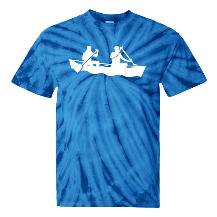 Canoe Paddlers Tie-Dye T-Shirts