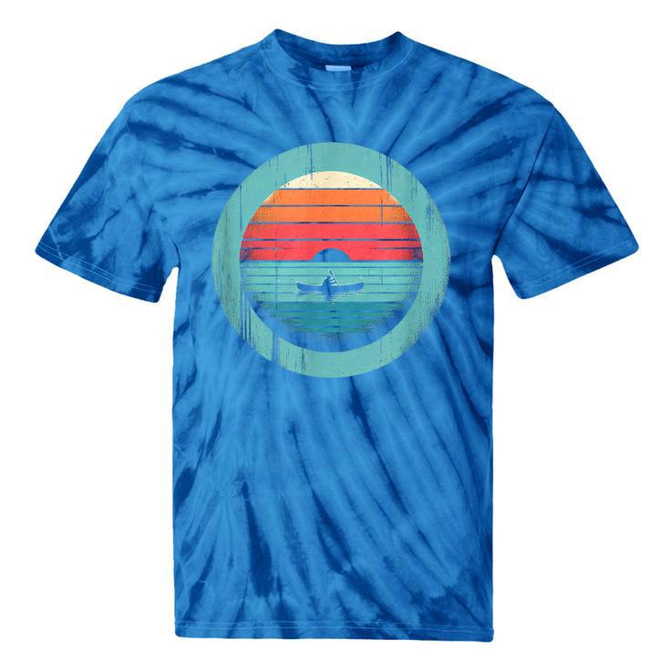 Canoe Sunset Tie-Dye T-Shirts