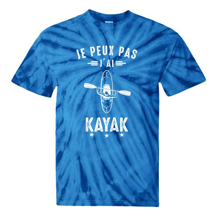 Kayak I Canoe Canoe Sleeveless Tie-Dye T-Shirts