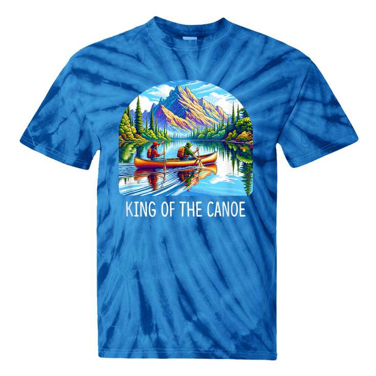 King Of The Canoe Canoeing Tie-Dye T-Shirts