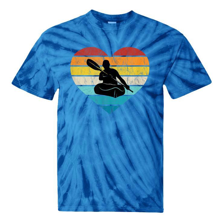 I Love Canoeing Water Sports Canoe Tour Paddling Canadian Tie-Dye T-Shirts