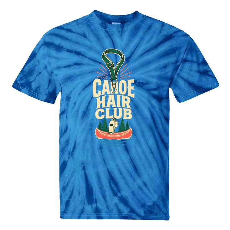 Canoe Hair Club Paddling Retro Tie-Dye T-Shirts