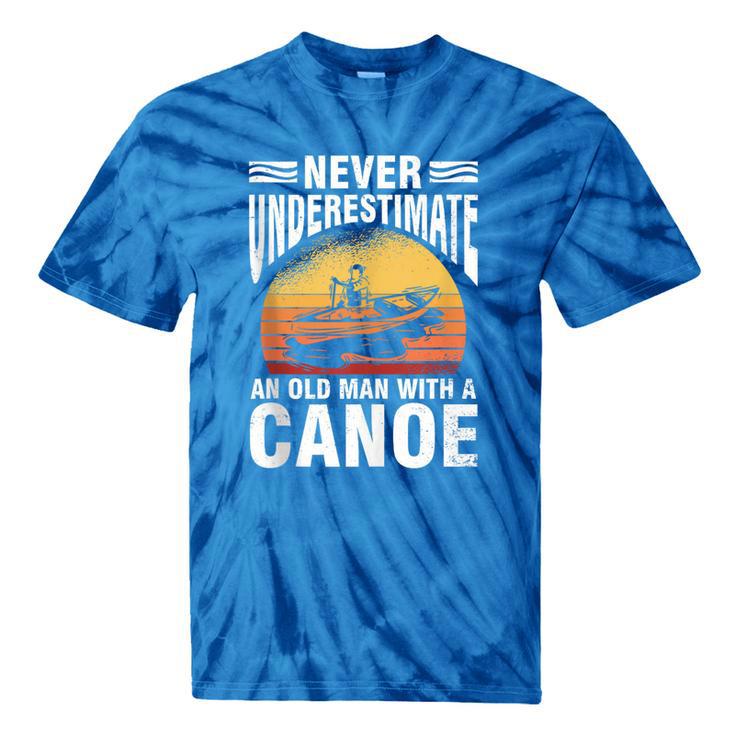Canoe Old Man Sleeveless Tie-Dye T-Shirts