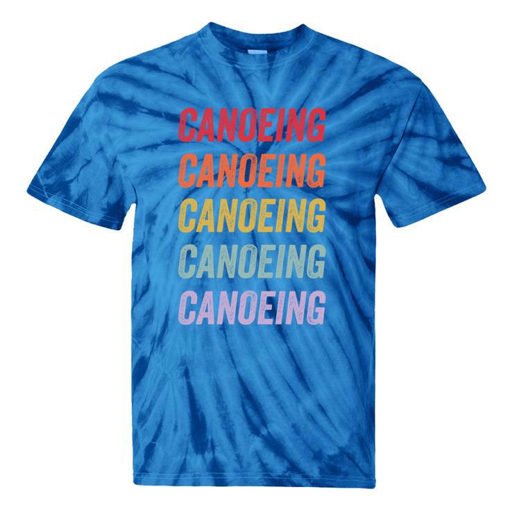 Canoeing Tie-Dye T-Shirts