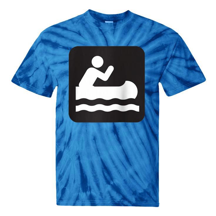 Outdoors Water Sports Canoe Canoeist Raglan Baseball Tee Tie-Dye T-Shirts