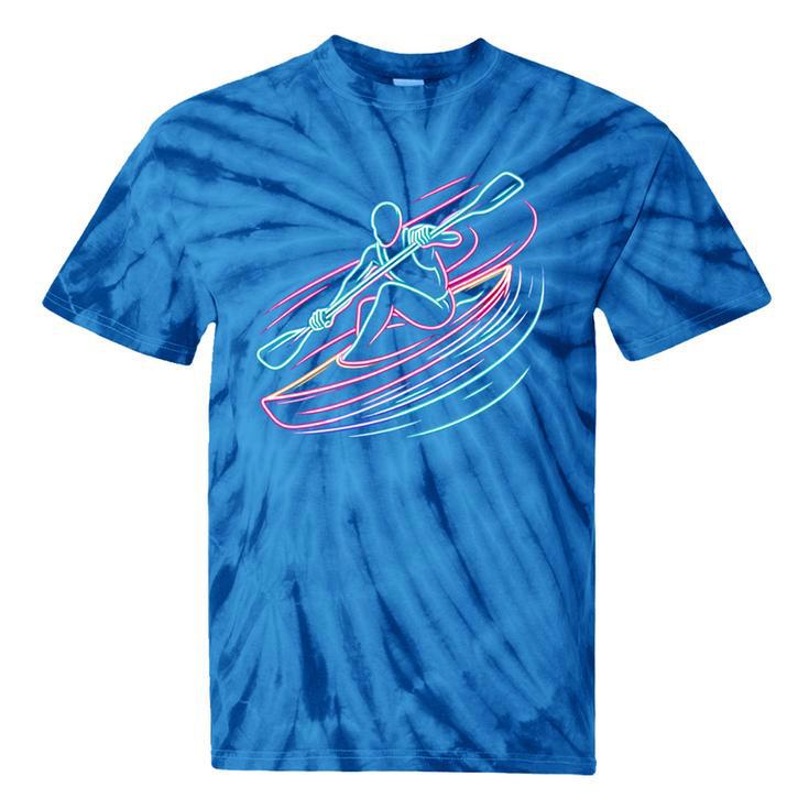 Canoe Canoeing Kayak Paddling Canoeist Tie-Dye T-Shirts