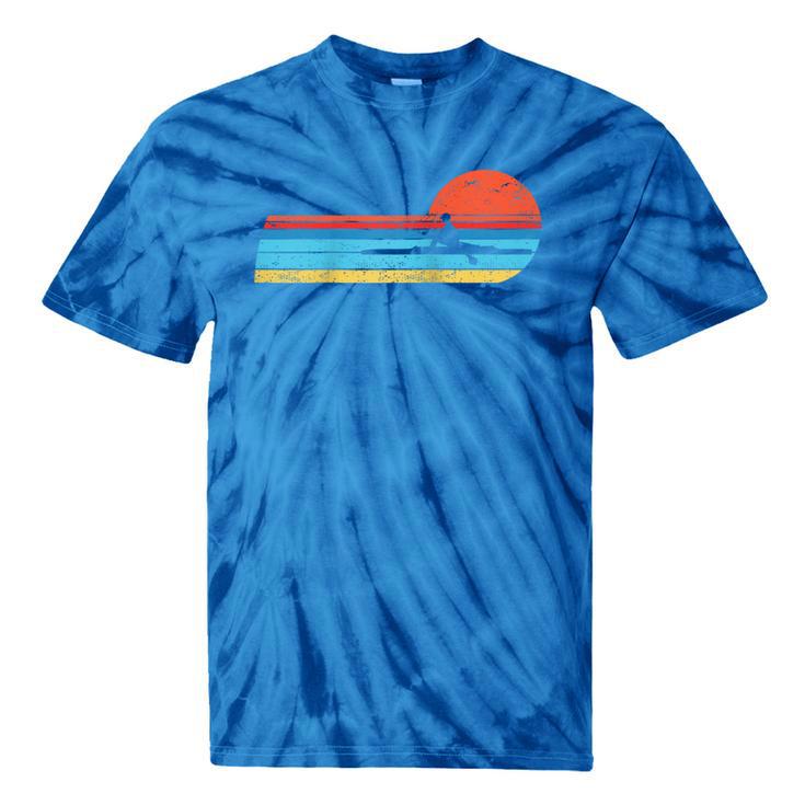 Canoes-Rowing Canoe-Rower Canoeing-Canoeist Vintage Canoes Raglan Baseball Tee Tie-Dye T-Shirts