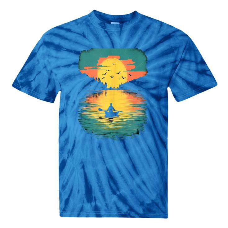 Kayak Kayak Canoe Lake Kayak Canoeing Sleeveless Tie-Dye T-Shirts