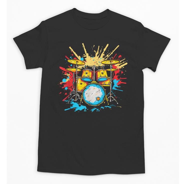 Drum Kit Steamwave Music Band Unisex T-Shirt