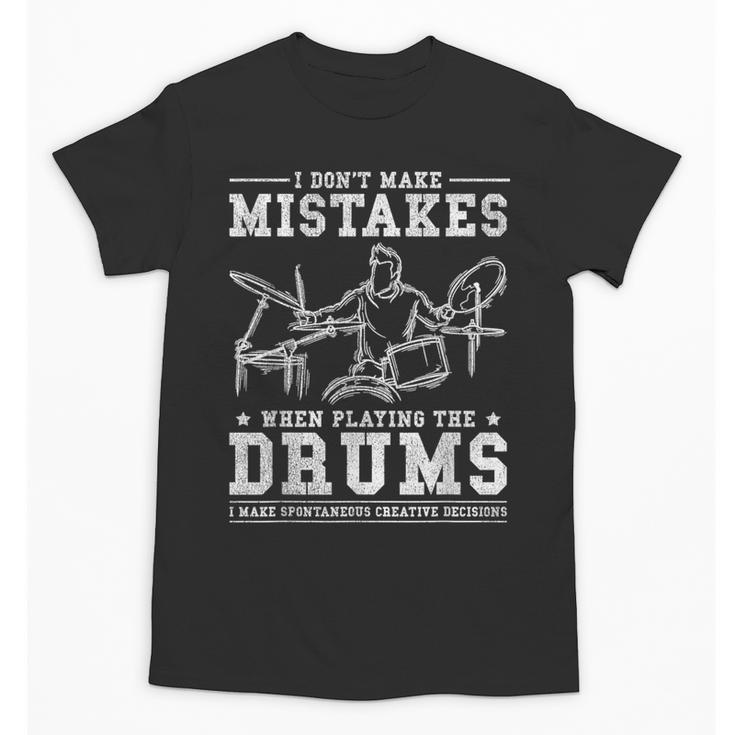 Drummer Music Drum Kit Unisex T-Shirt