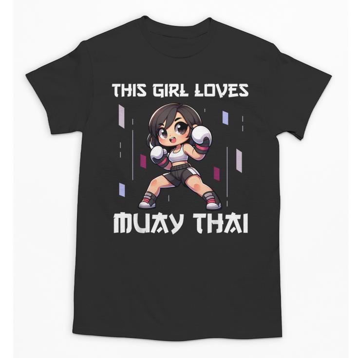 This Girl Loves Muay Thai Muay Thai Girls Kids Unisex T-Shirt